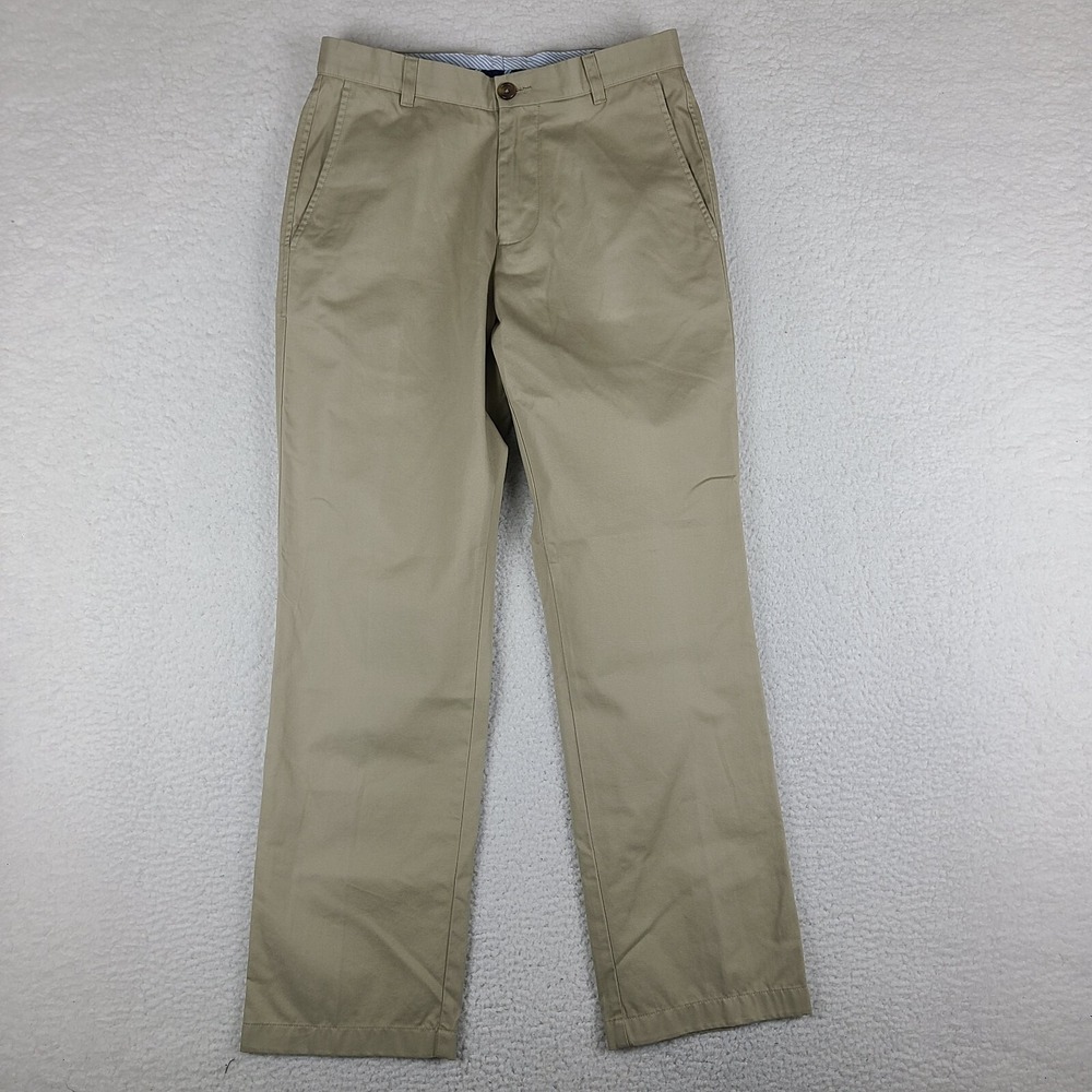 Southern Tide Pants Mens 30x30 Beige The‎ Skipjack Pima Cotton Chino Khakis